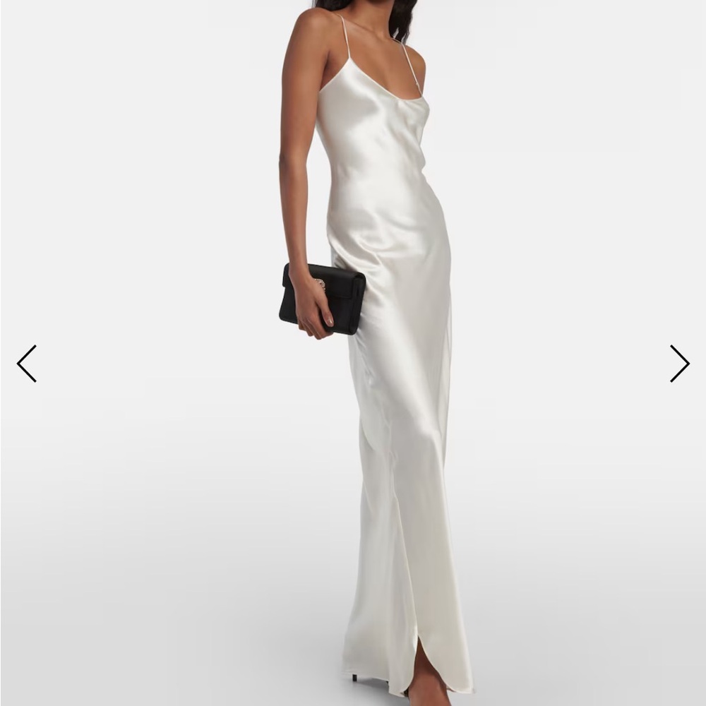 NWT Nili Lotan silk slip dress